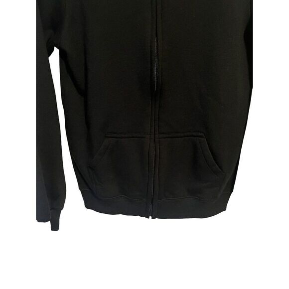 Leveret  Hoodie Jacket Full Zip Girls Youth Size 12 Years Black Pocketed NEW - Picture 4 of 8